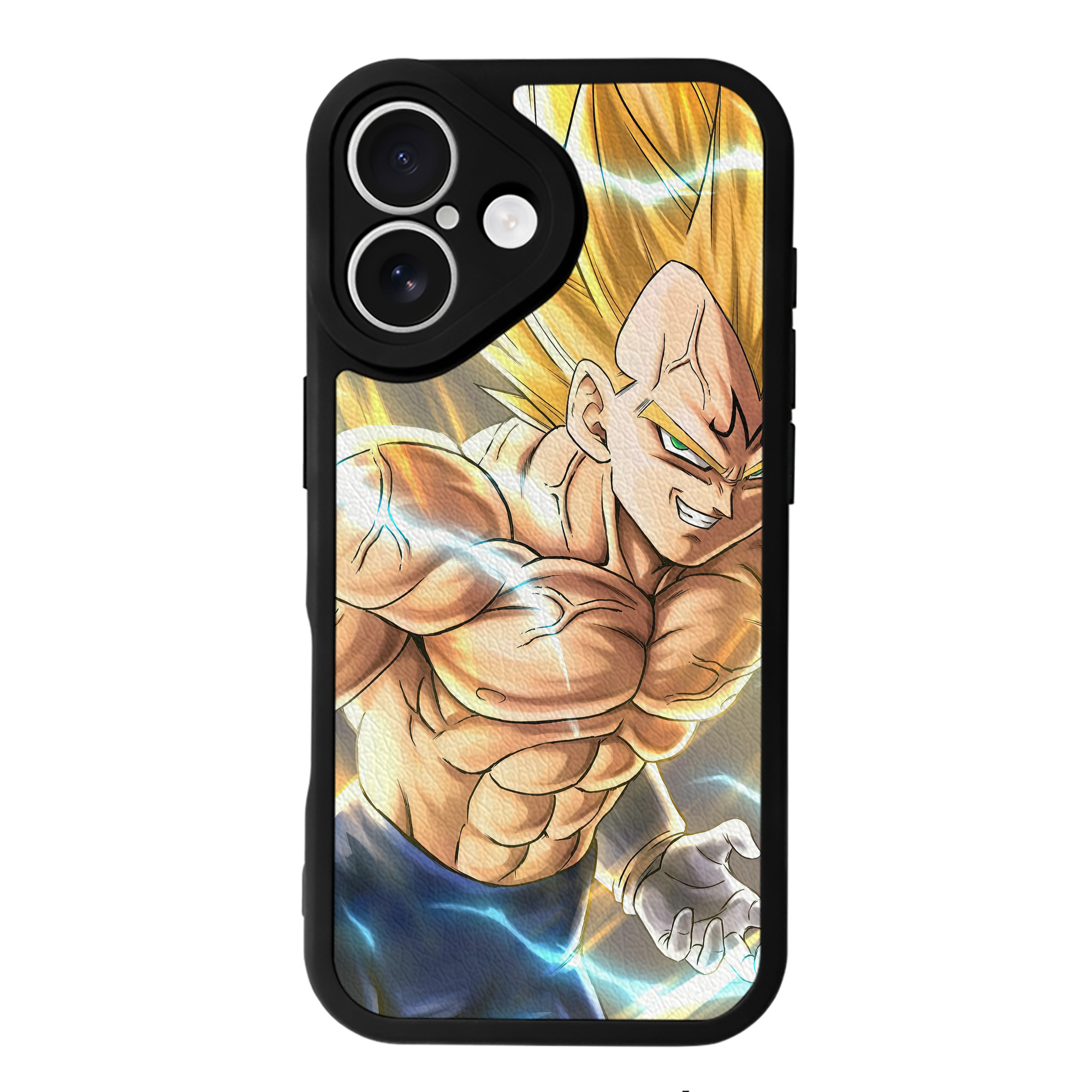 （画像用） ドラゴンボール DRAGON BALL 【iPhone 16シリーズ対応】シリコンスマホケース（レザー調） 材質：シリコン